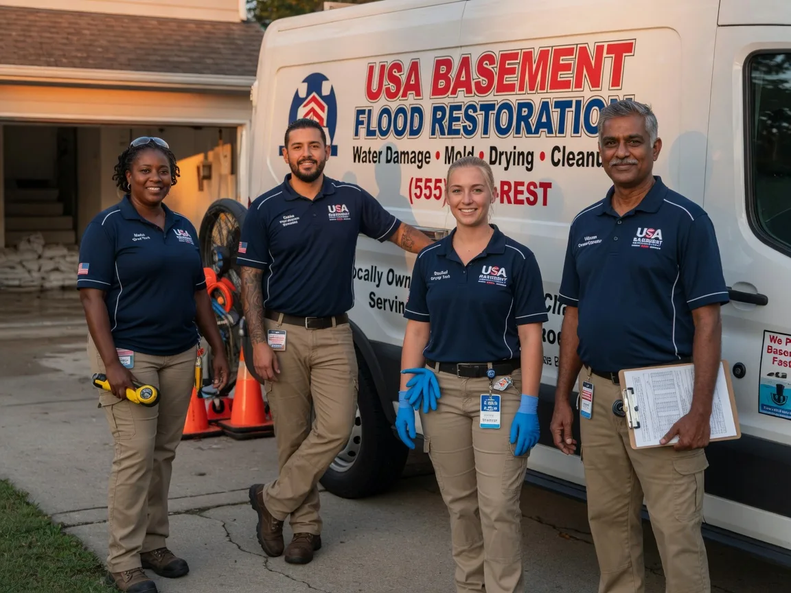 Basement Flood Cleanup company in Dudley, NC